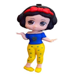 3D PVC Figure Keychain - Disney Princess - Snow White Apple Top Outfit