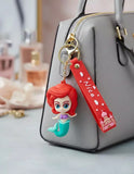 3D PVC Figure Keychain - Disney Princess - Chibi Ariel Mermaid Variant 2