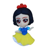 3D PVC Figure Keychain - Disney Princess - Chibi Snow White Curtsy Pose