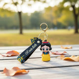 3D PVC Figure Keychain - Disney Princess - Snow White Chibi Figure