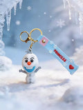 3D PVC Figure Keychain - Disney Princesas Olaf - Olaf Wide Smile