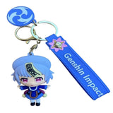 3D PVC Figure Keychain - Genshin Impact - Chibi Qiqi Standard