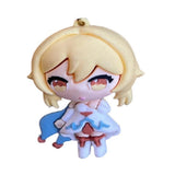 3D PVC Figure Keychain - Genshin Impact - Chibi Lumine Standing