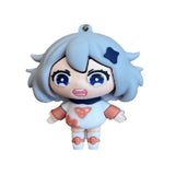 3D PVC Figure Keychain - Genshin Impact - Chibi Paimon Standard Outfit