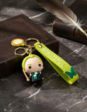 3D PVC Figure Keychain - Harry Potter - Draco Malfoy Holding Wand