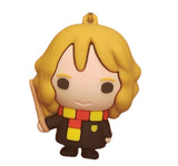 3D PVC Figure Keychain - Harry Potter - Hermione Granger Holding Wand