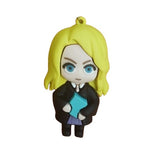 3D PVC Figure Keychain - Harry Potter - Chibi Luna Lovegood Holding Book