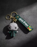 3D PVC Figure Keychain - Harry Potter - Voldemort Questioning Pose