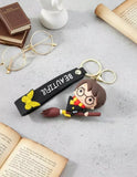 3D PVC Figure Keychain - Harry Potter - On Broomstick