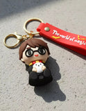 3D PVC Figure Keychain - Harry Potter - Holding Hedwig