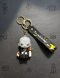 3D PVC Figure Keychain - Harry Potter - Chibi Voldemort With Nagini