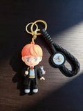 3D PVC Figure Keychain - Harry Potter - Ron Weasley With Scabbers