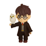3D PVC Figure Keychain - Harry Potter - Chibi Holding Hedwig