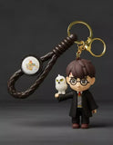 3D PVC Figure Keychain - Harry Potter - Chibi Holding Hedwig