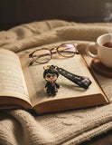 3D PVC Figure Keychain - Harry Potter - Chibi Uniform Variant 2