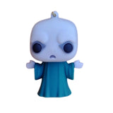 3D PVC Figure Keychain - Harry Potter - Voldemort Teal Robe Arms Out