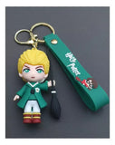 3D PVC Figure Keychain - Harry Potter - Draco Malfoy Quidditch Broom
