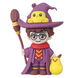 3D PVC Figure Keychain - Harry Potter - Purple Chick Variant