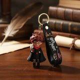 3D PVC Figure Keychain - Harry Potter - Chibi Hedwig Book