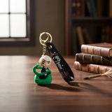 3D PVC Figure Keychain - Harry Potter - Draco Malfoy In Snake Egg