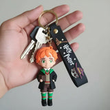 3D PVC Figure Keychain - Harry Potter - Ron Weasley Hogwarts Uniform