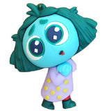 3D PVC Figure Keychain - Intensamente - Sadness Pajama Outfit