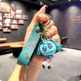 3D PVC Figure Keychain - Intensamente - Sadness Pajama Outfit