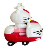 3D PVC Figure Keychain - Hello Kitty - Chef On Scooter