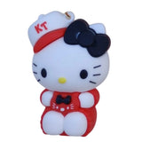 3D PVC Figure Keychain - Hello Kitty - KT Uniform