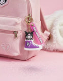 3D PVC Figure Keychain - Kuromi - In Purple Sneaker