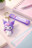 3D PVC Figure Keychain - Kuromi - Ghost Wand