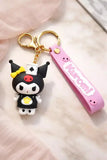3D PVC Figure Keychain - Kuromi - Wonderland Queen