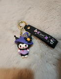 3D PVC Figure Keychain - Kuromi - Witch Costume