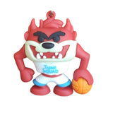 3D PVC Figure Keychain - Looney Tunes - Taz Tune Squad Holding Basketball
