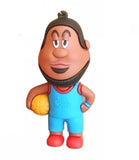 3D PVC Figure Keychain - Looney Tunes - Lebron James Tune Squad