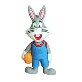 3D PVC Figure Keychain - Looney Tunes - Bugs Bunny Tune Squad Basketball