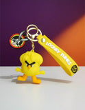 3D PVC Figure Keychain - Looney Tunes - Angry Tweety