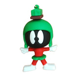 3D PVC Figure Keychain - Looney Tunes - Marvin Martian Pointing