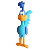 3D PVC Figure Keychain - Looney Tunes - Road Runner Standing