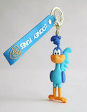 3D PVC Figure Keychain - Looney Tunes - Road Runner Standing