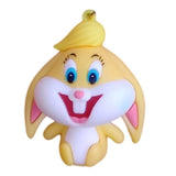 3D PVC Figure Keychain - Looney Tunes - Chibi Lola Bunny Sitting