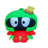 3D PVC Figure Keychain - Looney Tunes - Chibi Marvin Martian