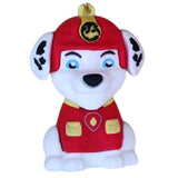 3D PVC Figure Keychain - Paw Patrol - Marshall Firefighter Sitting Variant 2