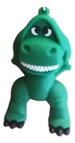 3D PVC Figure Keychain - Rex De Toy Story - Rex Smiling