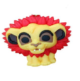 3D PVC Figure Keychain - Rey Leon - Kion Sitting