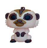 3D PVC Figure Keychain - Rey Leon - Timon Sitting Pose