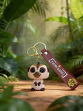 3D PVC Figure Keychain - Rey Leon - Timon Sitting Pose