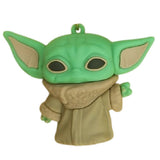 3D PVC Figure Keychain - Star Wars - Grogu Waving