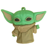 3D PVC Figure Keychain - Star Wars - Grogu Waving