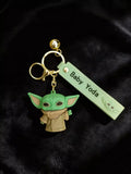 3D PVC Figure Keychain - Star Wars - Grogu Waving